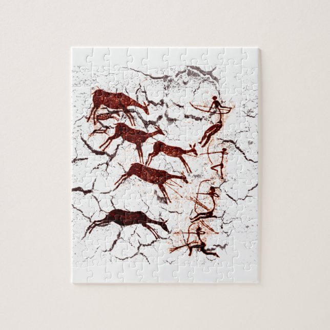 Caveman Art Jigsaw Puzzle (Vertical)