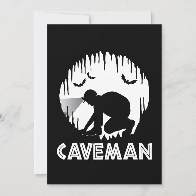 Caveman - Funny Speleology (Front)