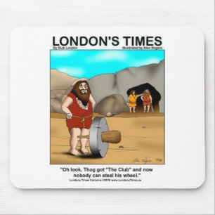 Caveman Got The Club... Funny Gifts & Tees Mouse Pad