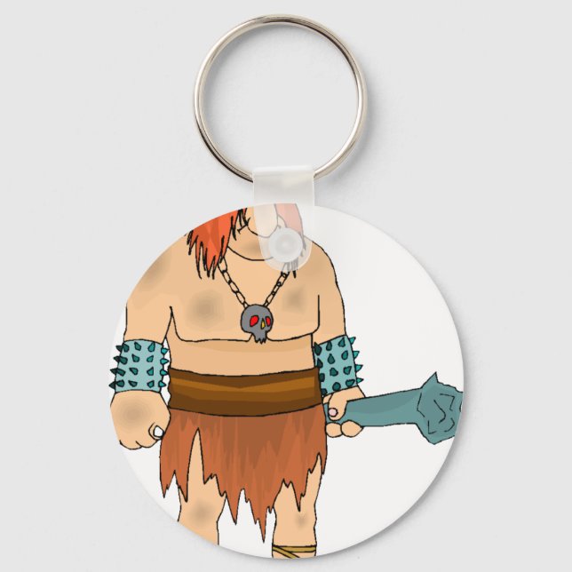 Caveman Key Ring (Front)