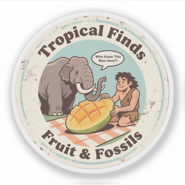 Caveman Mammoth Mango Discovery (Front)