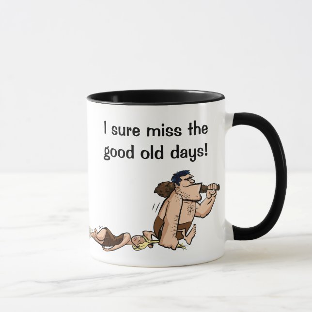 Caveman Style Mug (Right)