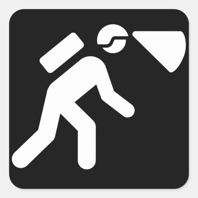 Caver Bumper Sticker (Front)