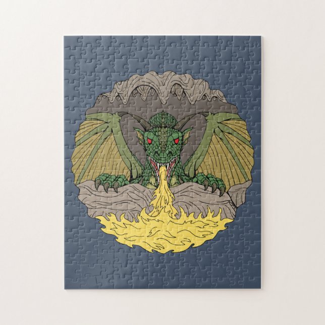 Cavern Dragon 2016 Jigsaw Puzzle (Vertical)