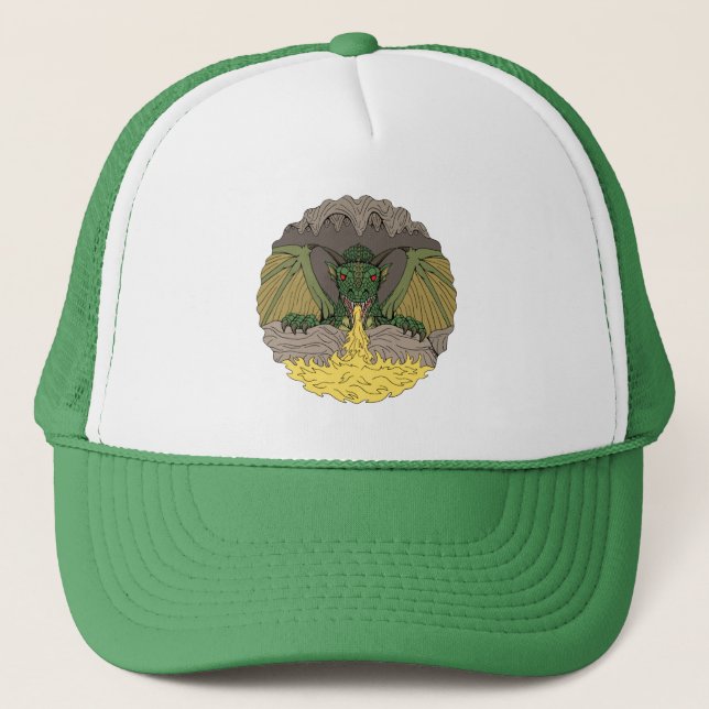 Cavern Dragon 2016 Trucker Hat (Front)