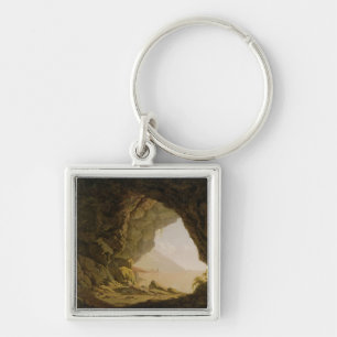 Cavern, Near Naples, 1774 (oil on canvas) Key Ring