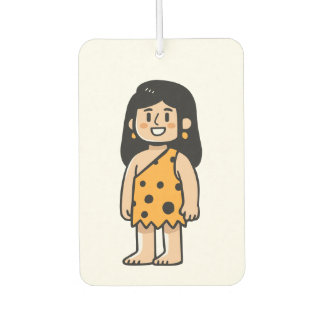 Cavewoman & Caveman Car Air Freshener