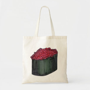 Caviar Sushi Roll Japanese Food Foodie Tote Bag