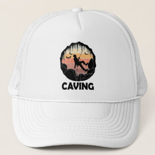 Caving - Cave Exploration Speleology Trucker Hat