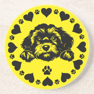 Cavoodle Dog Owner Coaster
