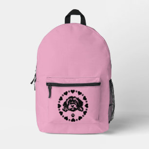 Cavoodle Dog Owner Printed Backpack