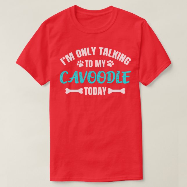 Cavoodle Owner T-Shirt (Design Front)