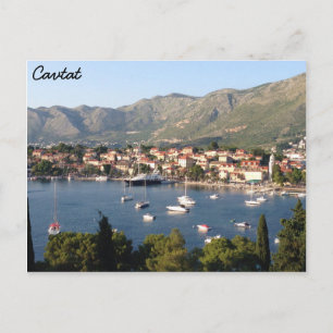 Cavtat, Croatia Postcard