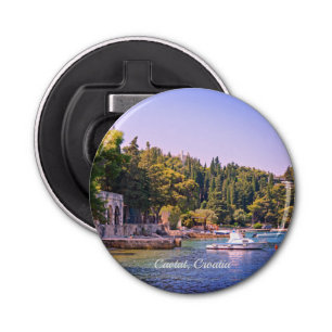 Cavtat, Croatia View of Beach Bottle Opener