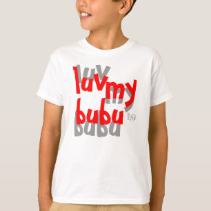 cavu divifiji luv my bubu kids tee