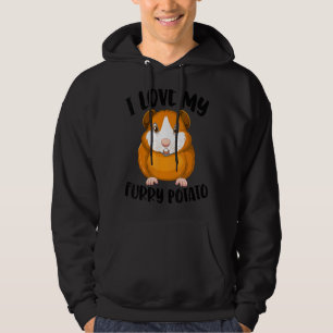 Cavy Guinea Pig Owners I Love My Furry Potato Hoodie