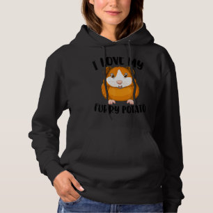 Cavy Guinea Pig Owners I Love My Furry Potato Hoodie
