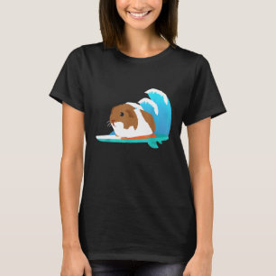 Cavy Surfboard Clothes Stuff Costume Gift Surfing  T-Shirt