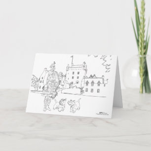 Cawdor Castle, Scotland  Card