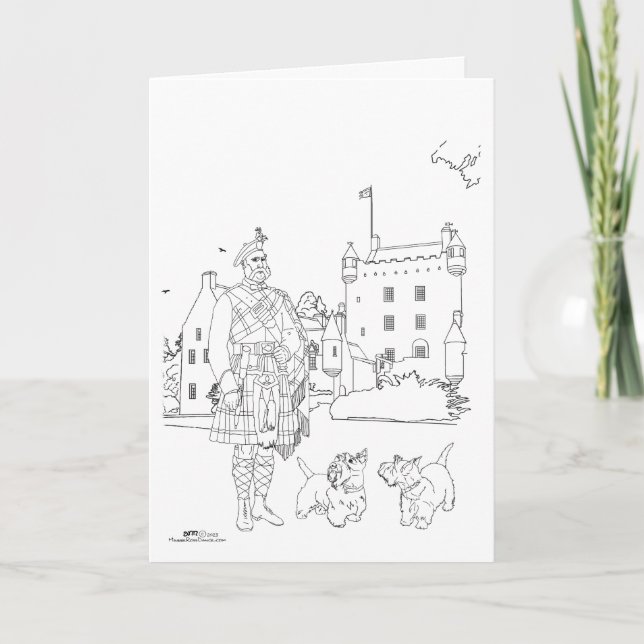 Cawdor Castle, Scotland  Card (Front)