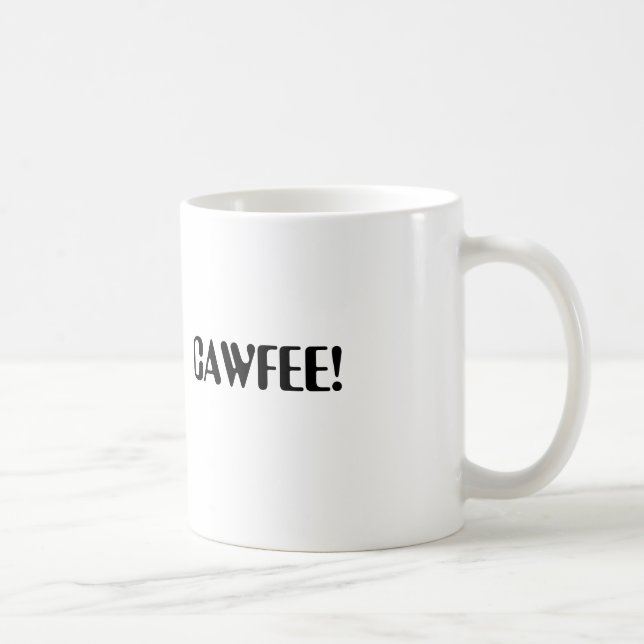 Cawfee! mug (Right)