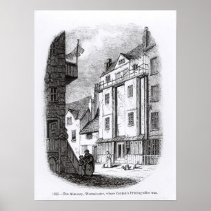 Caxton's Printing Office Poster