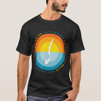 Caye Caulker Belise Graphic Sunset T Shirt