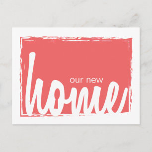 Cayenn & White Home Key Lock New Home Announcement