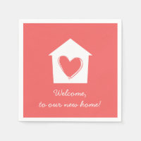 Cayenne Housewarming Party Paper Napkin Set