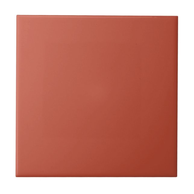 Cayenne Pepper Square Kitchen and Bathroom Ceramic Tile (Front)
