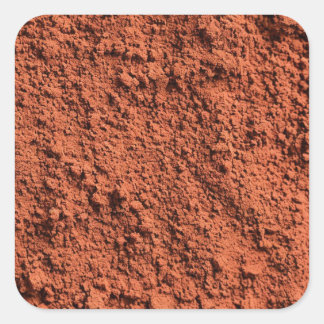 Cayenne pepper square sticker