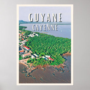 Cayenne Photo Vintage  Poster
