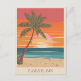  Cayman island Illustration Postcard