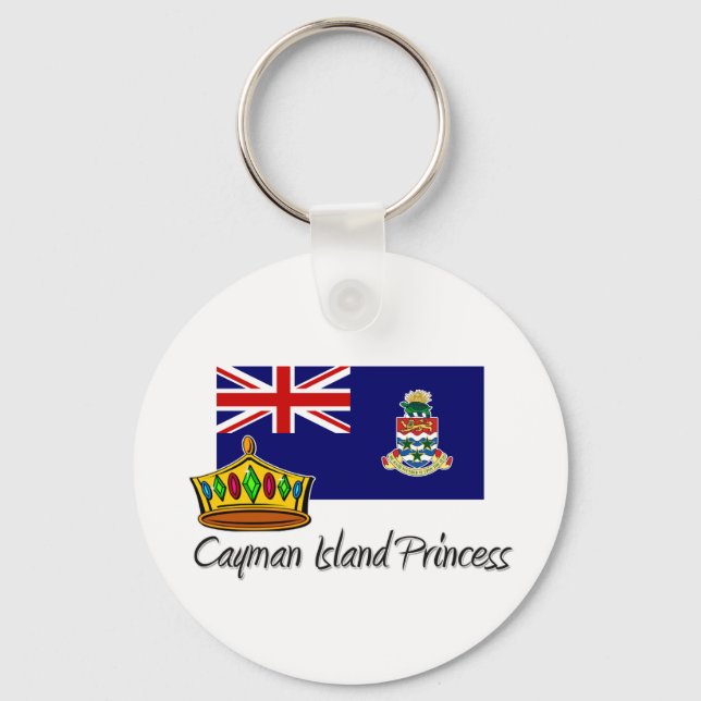 Cayman Islander Princess Key Ring (Front)