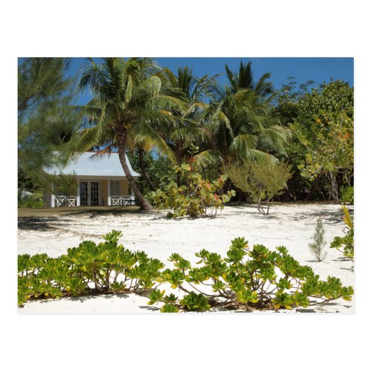 Cayman Islands Beach House Postcard