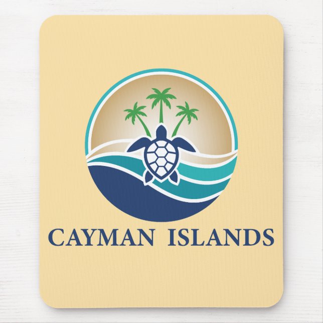 Cayman Islands Caribbean Mouse Pad (Front)