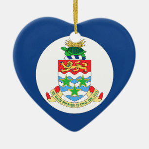Cayman Islands Ceramic Tree Decoration
