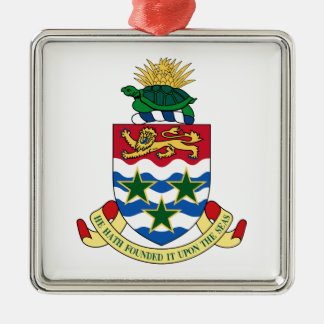Cayman Islands Coat of Arms Metal Tree Decoration