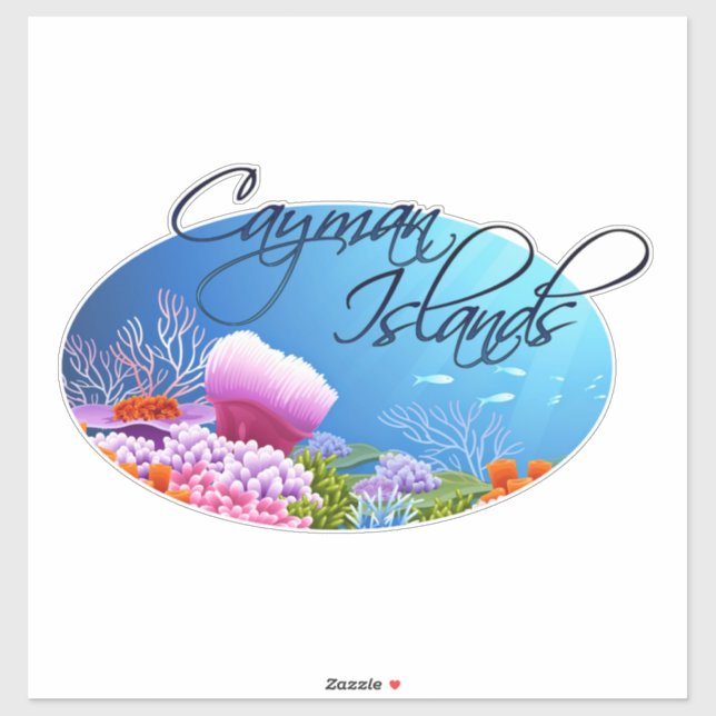 Cayman Islands decal (Sheet)