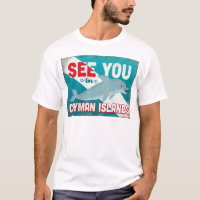 Cayman Islands Dolphin - Retro Vintage Travel