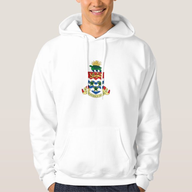 cayman islands emblem hoodie (Front)
