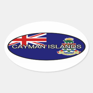 Cayman Islands Euro Sticker