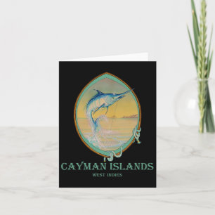 Cayman Islands Fishing Lovers  Card