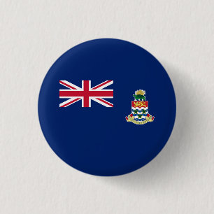 Cayman Islands Flag 3 Cm Round Badge