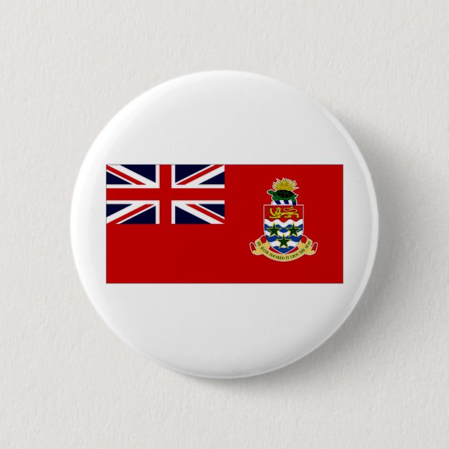 Cayman Islands Flag 6 Cm Round Badge (Front)