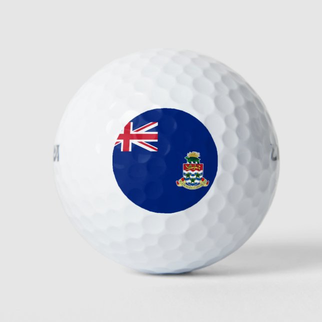 Cayman Islands flag Golf Balls (Front)