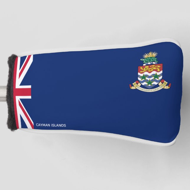 Cayman Islands flag Golf Head Cover (Front)