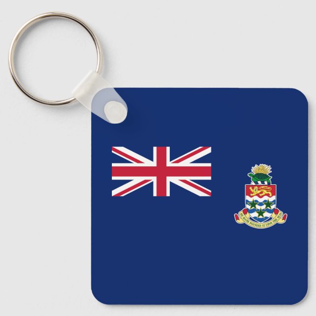 Cayman Islands Flag Key Ring (Front)