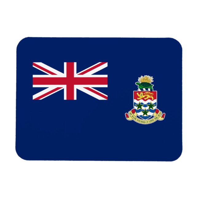 Cayman Islands Flag Magnet (Horizontal)