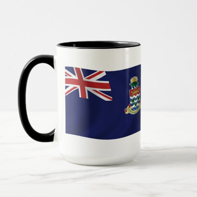 Cayman Islands Flag Mug (Left)